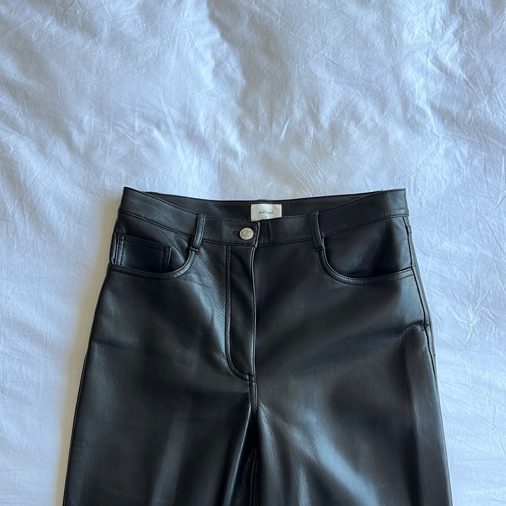 Aritzia Melissa Leather Pants
